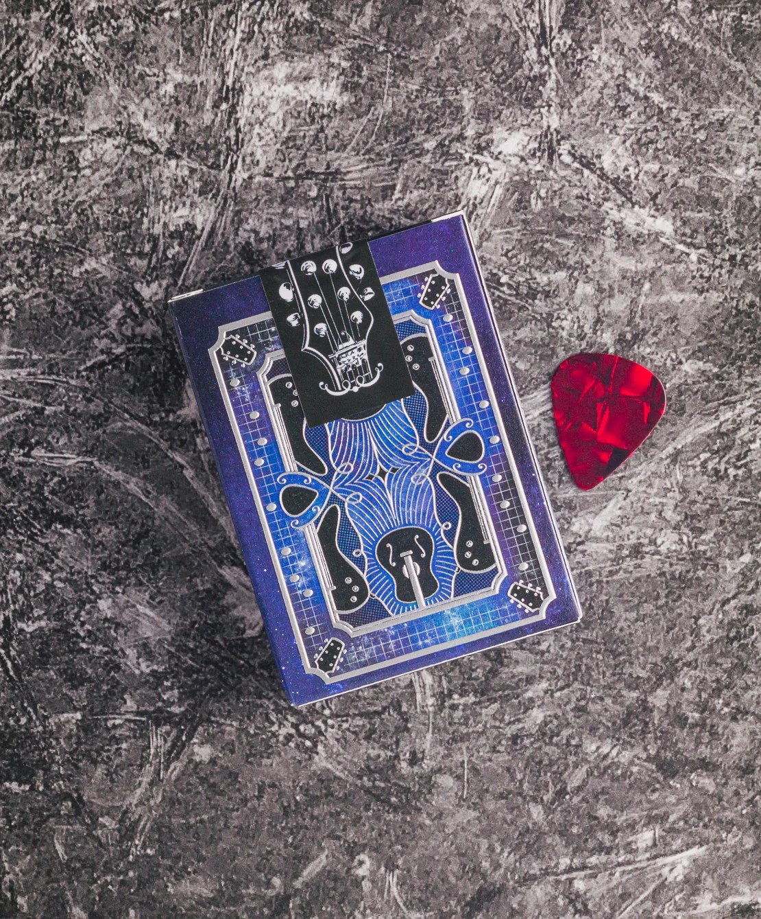 Guitar Odyssey Playing Cards by PCD - Experience the Artistry of Guitars