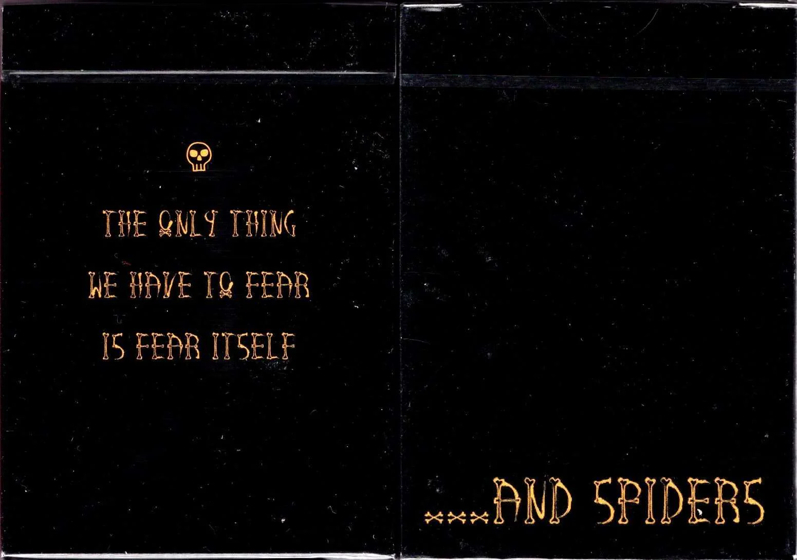 Halloween Fear Playing Cards (No Tuck Seal) USPCC