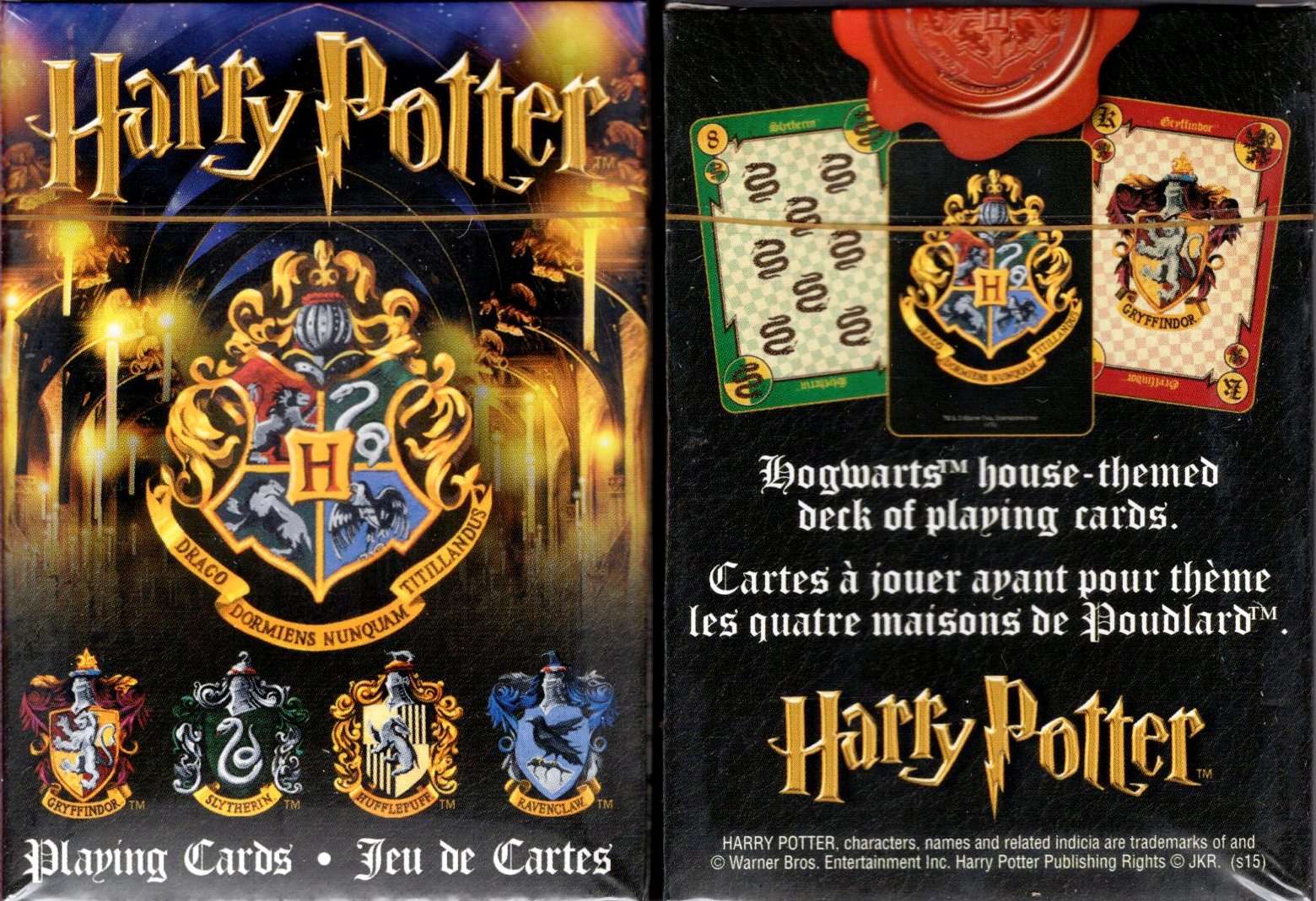 Harry Potter Crests Playing Cards Aquarius