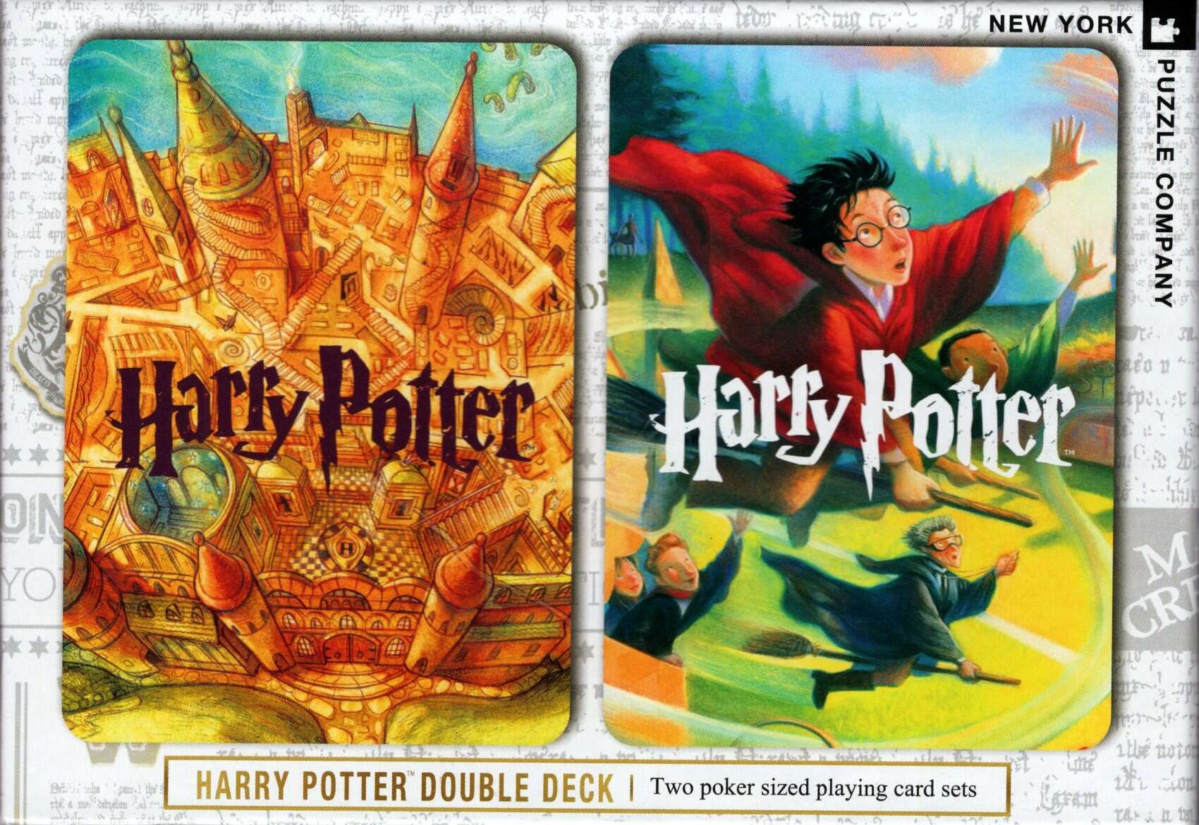 Harry Potter Playing Cards 2 Deck Set NYPC