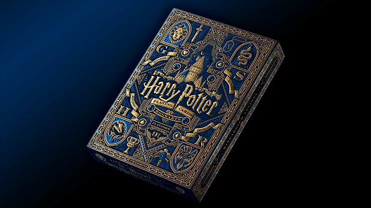 Harry Potter Ravenclaw Blue Playing Cards by Theory11