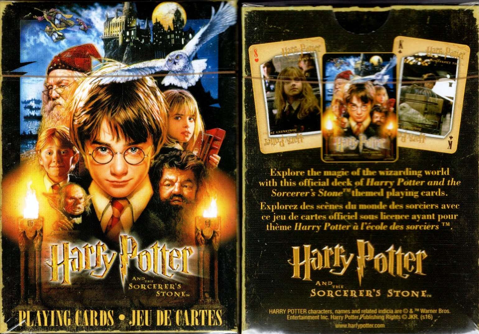 Harry Potter Sorcerer's Stone Playing Cards Aquarius