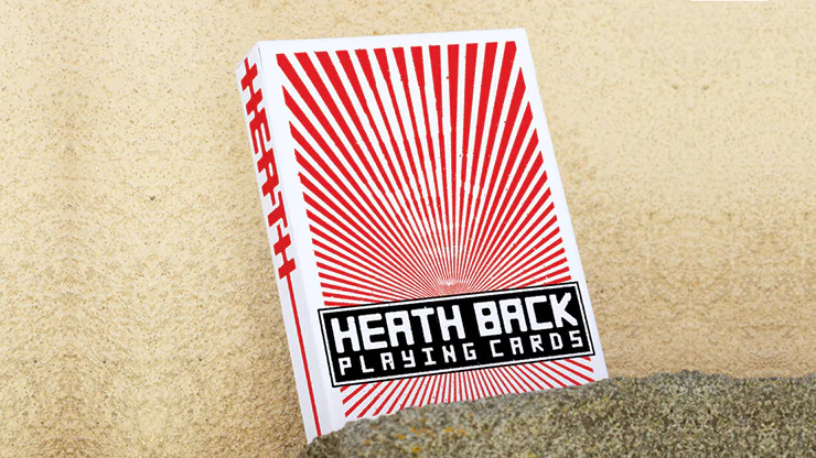 Heath Back Playing Cards Red Edition USPCC