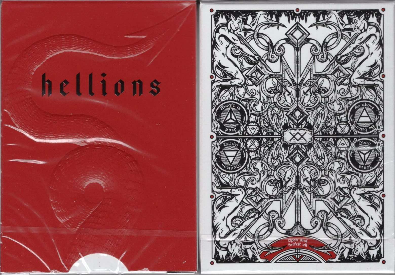 Hellions v3 Playing Cards USPCC