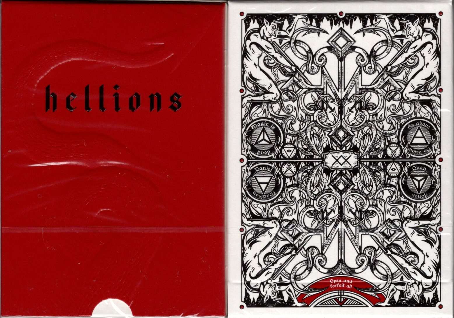 Hellions v4 Playing Cards Cartamundi
