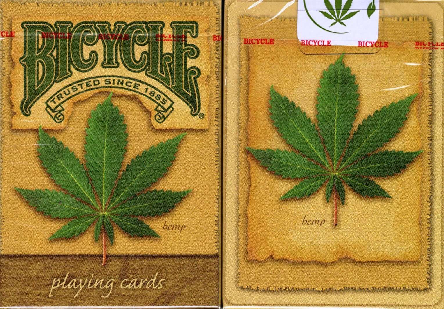 Hemp Bicycle Playing Cards