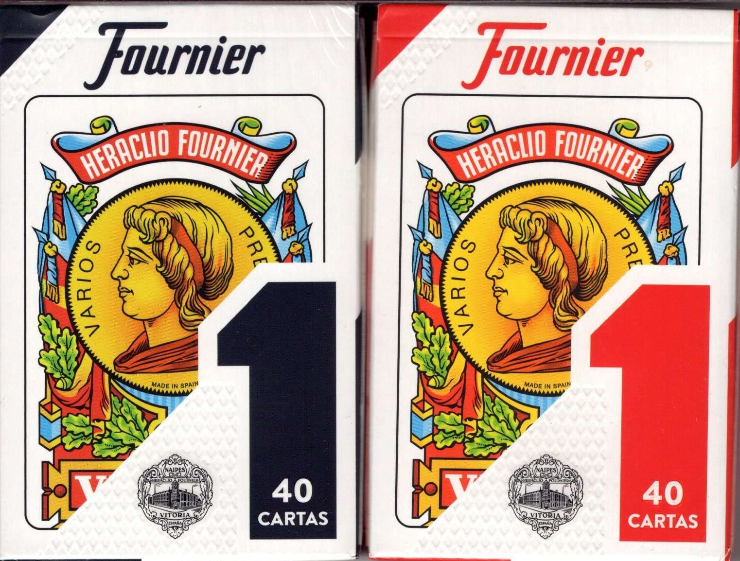 Heraclio Fournier No. 1 Spanish Playing Cards