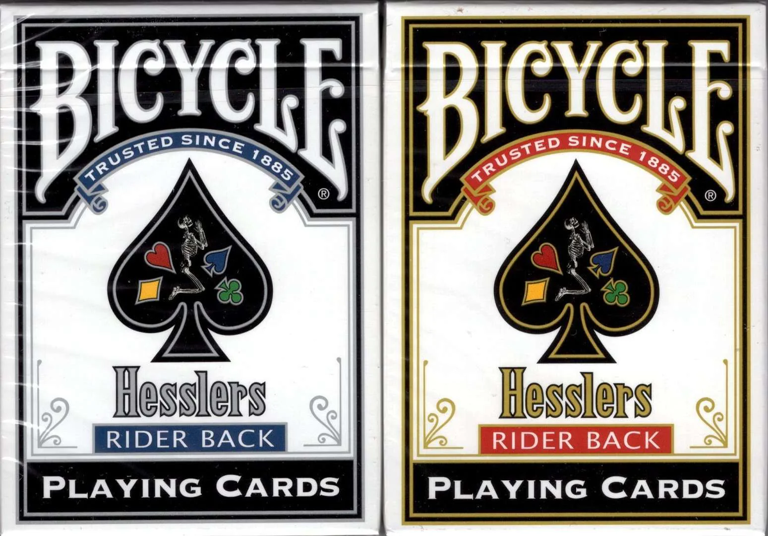 Hesslers Rider Back Bicycle Playing Cards