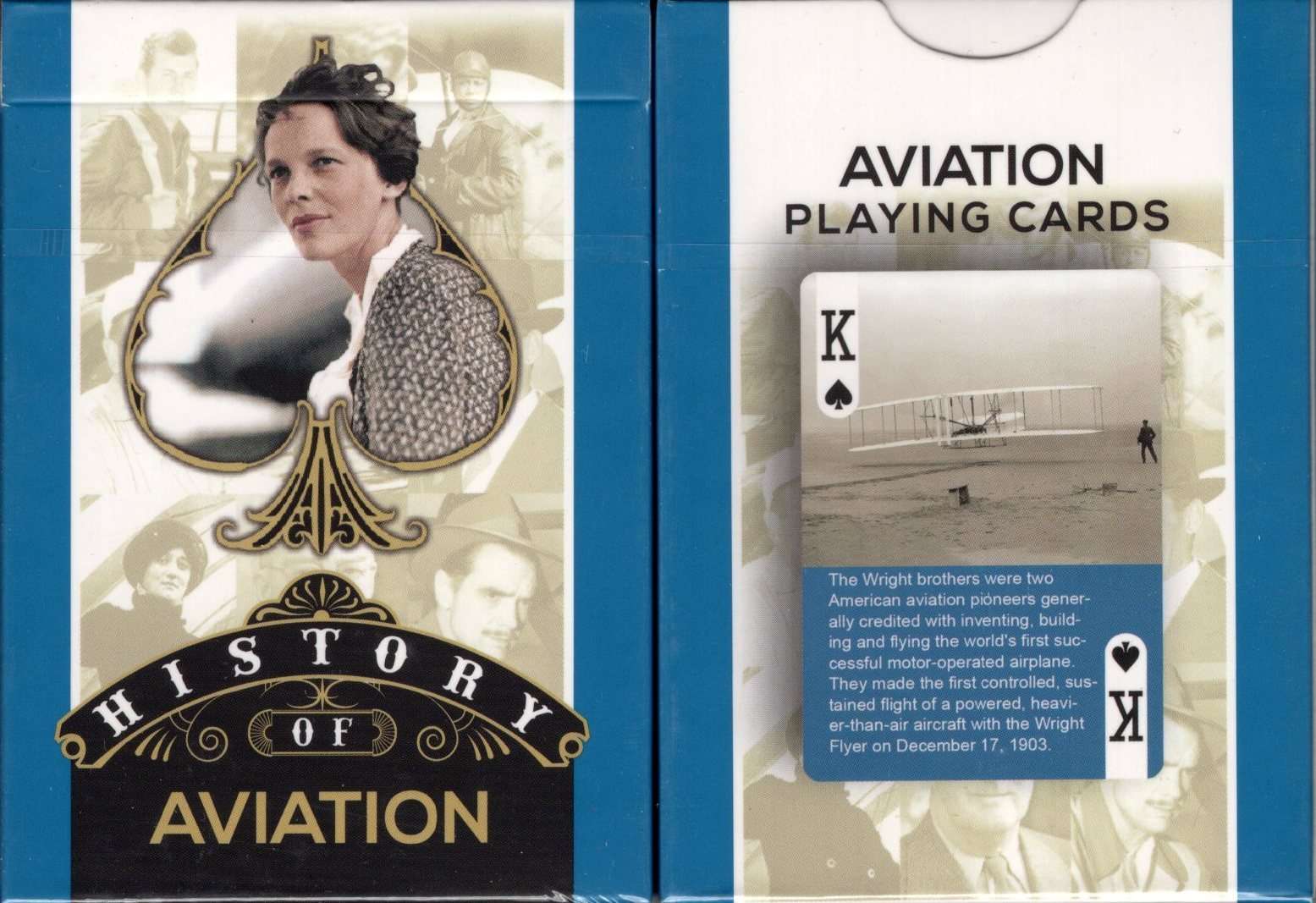 History Of Aviation Playing Cards WJPC