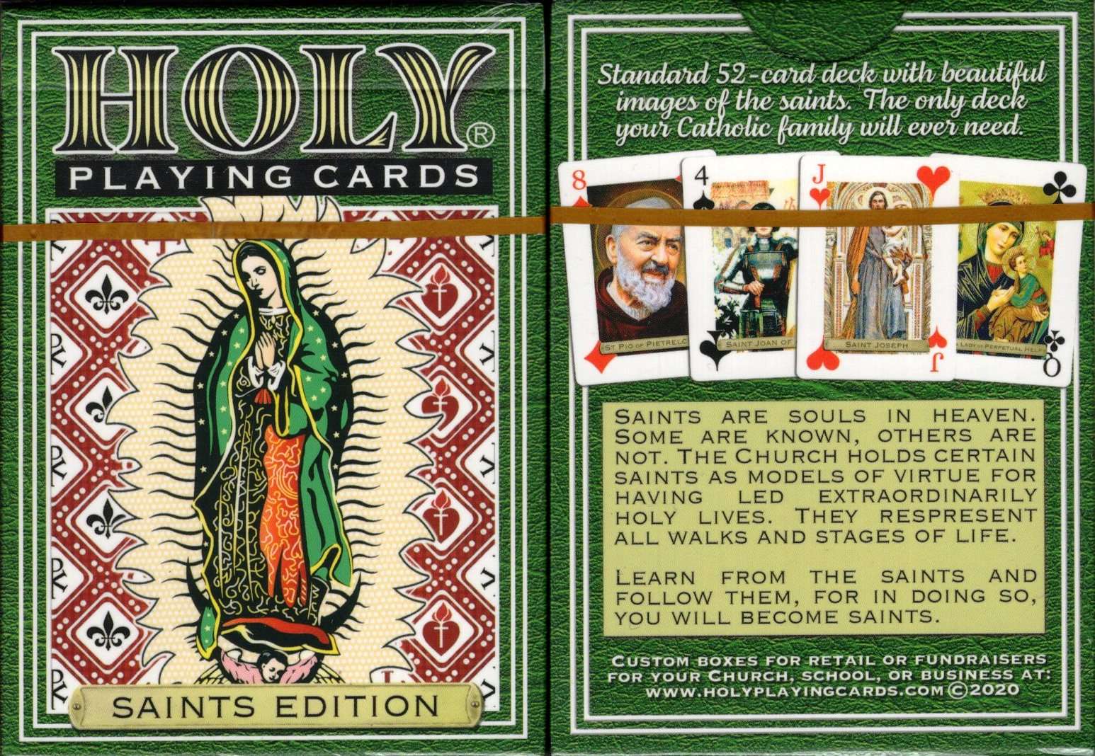 Holy Saints Playing Cards