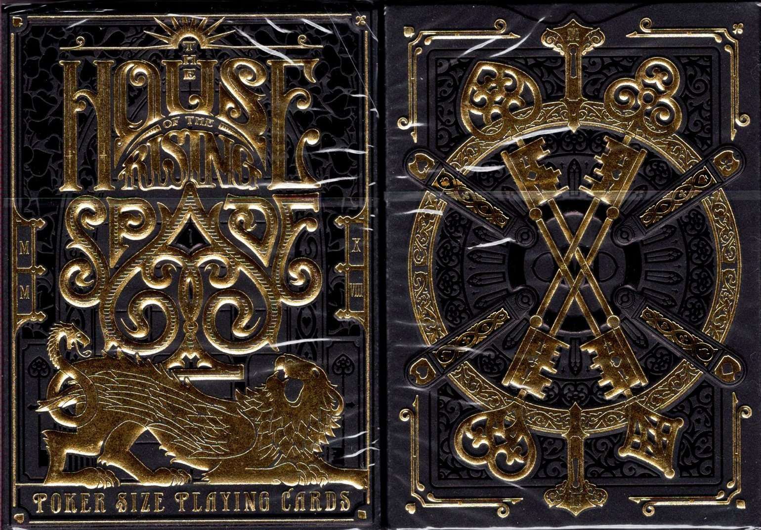 House of the Rising Spade Cartomancer Playing Cards Cartamundi