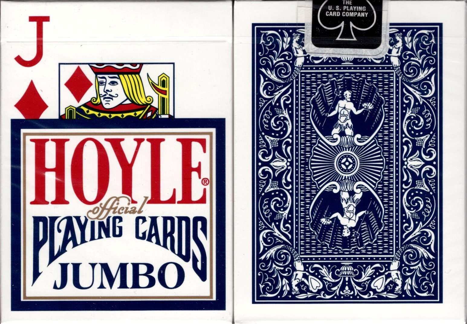 Hoyle Jumbo Index Blue Playing Cards