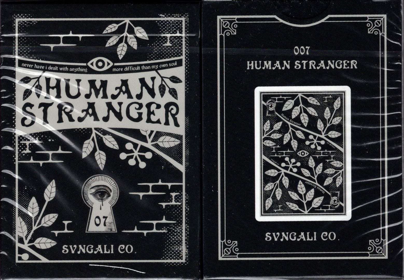 Human Stranger Playing Cards USPCC
