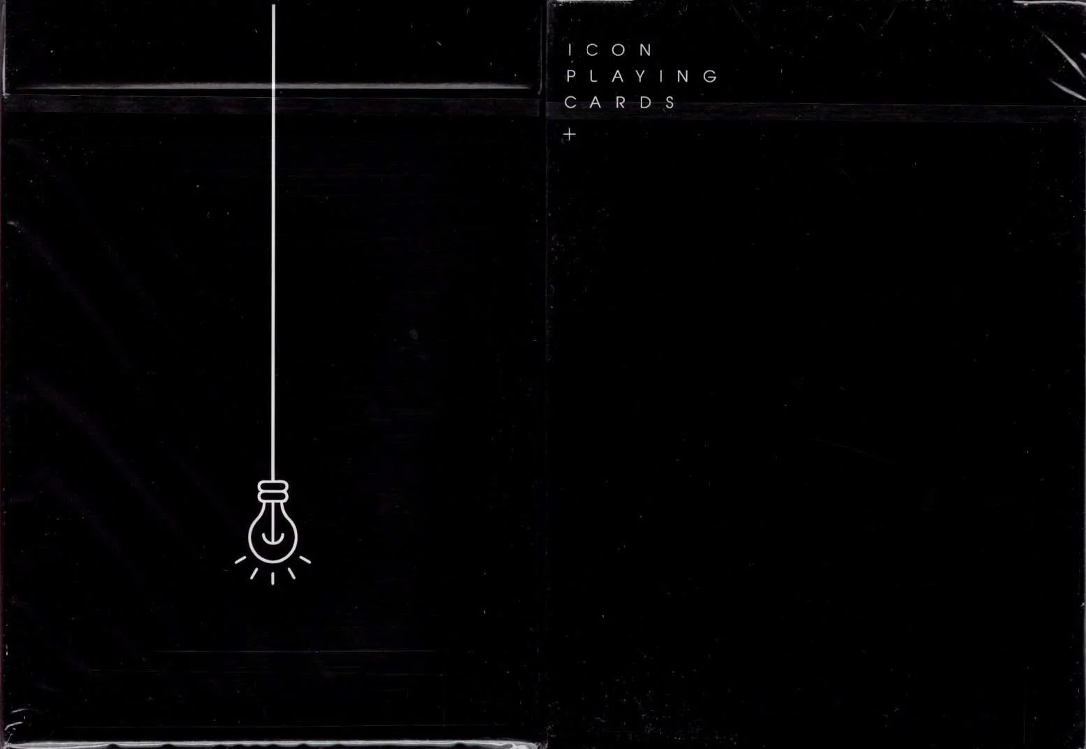 ICON BLK Playing Cards USPCC
