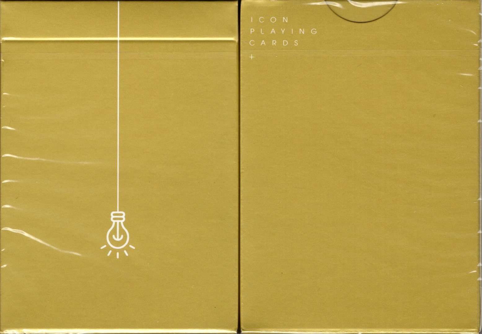 Icon Gold Playing Cards USPCC