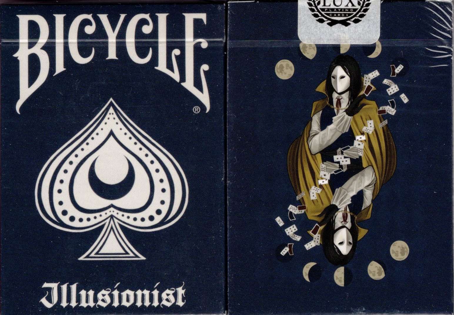 Illusionist Dark Bicycle Playing Cards