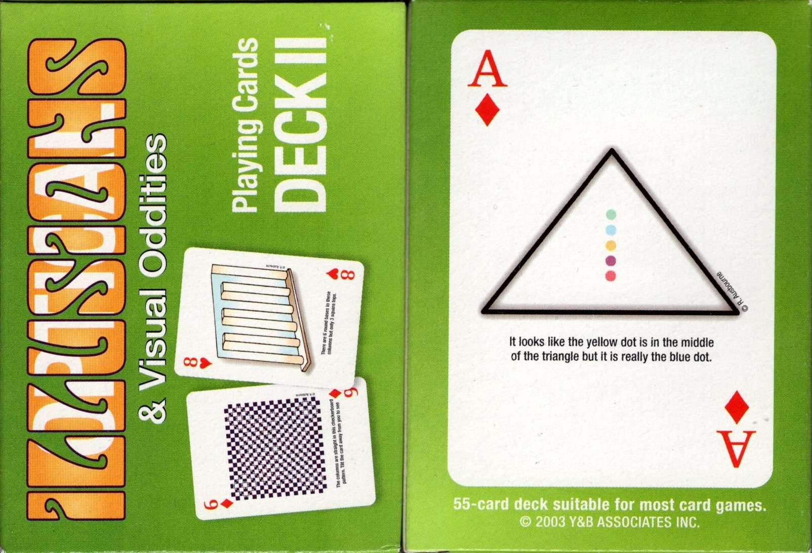 Illusions & Visual Oddities #2 Playing Cards USGS
