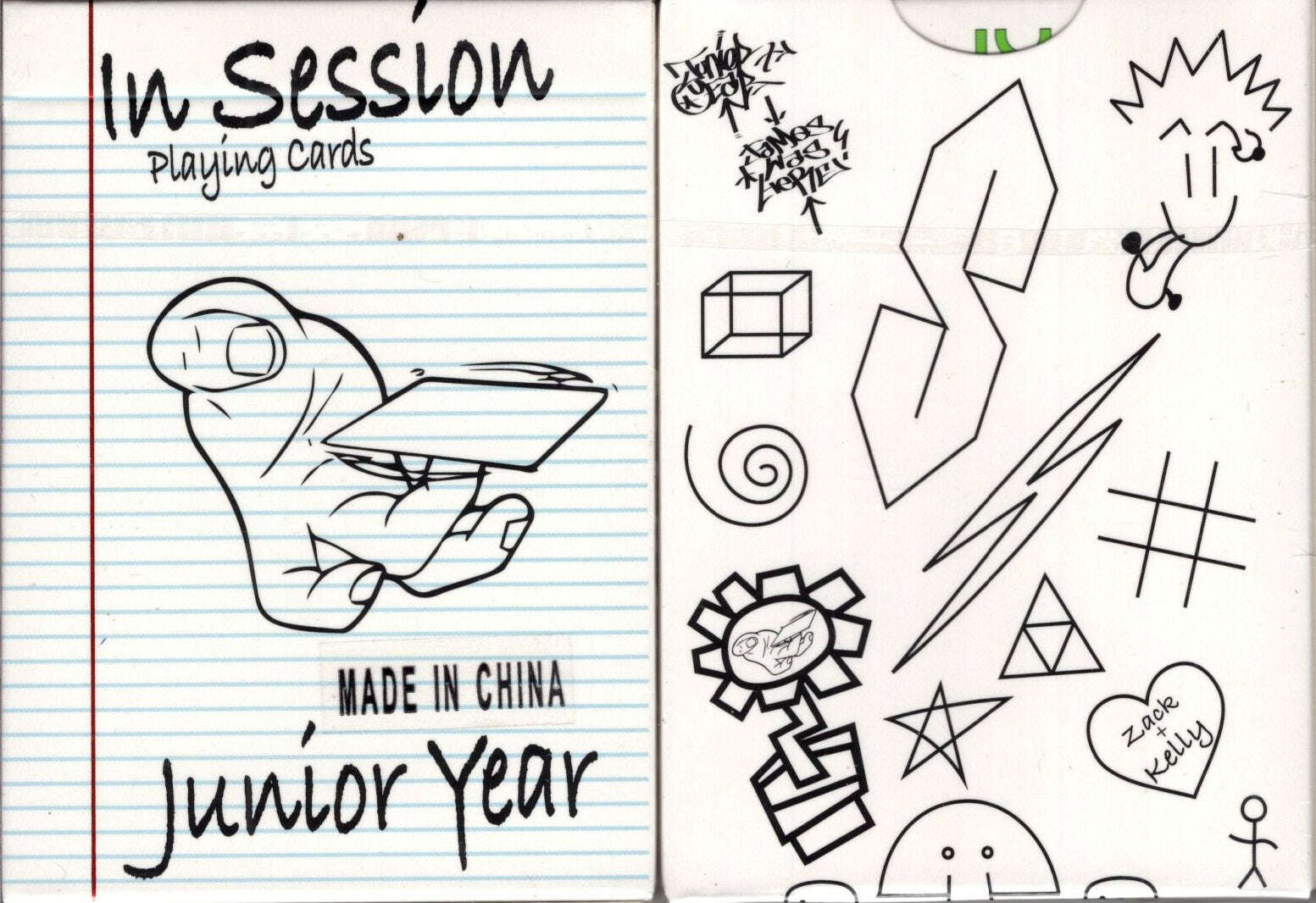 In Session Junior Year Marked Playing Cards WJPC