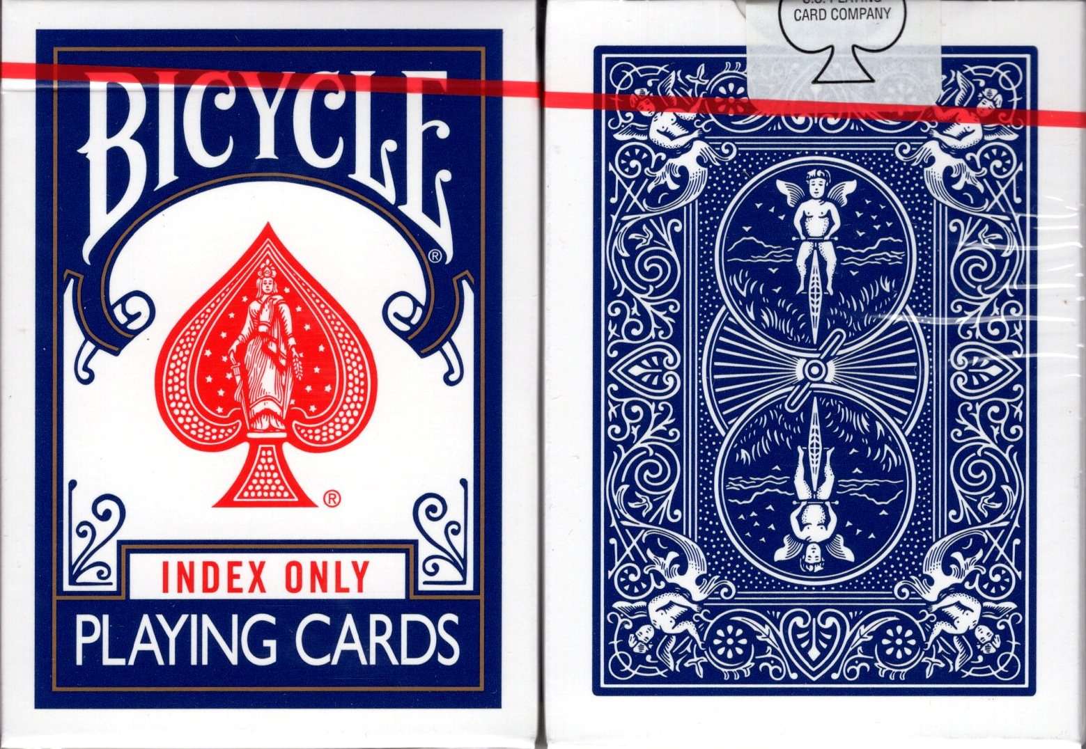 Index Only Stripper Bicycle Playing Cards