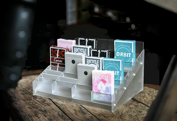 40 Deck Acrylic Playing Card Display