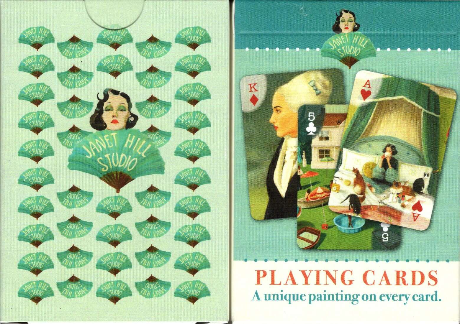Janet Hill Studio Playing Cards NYPC