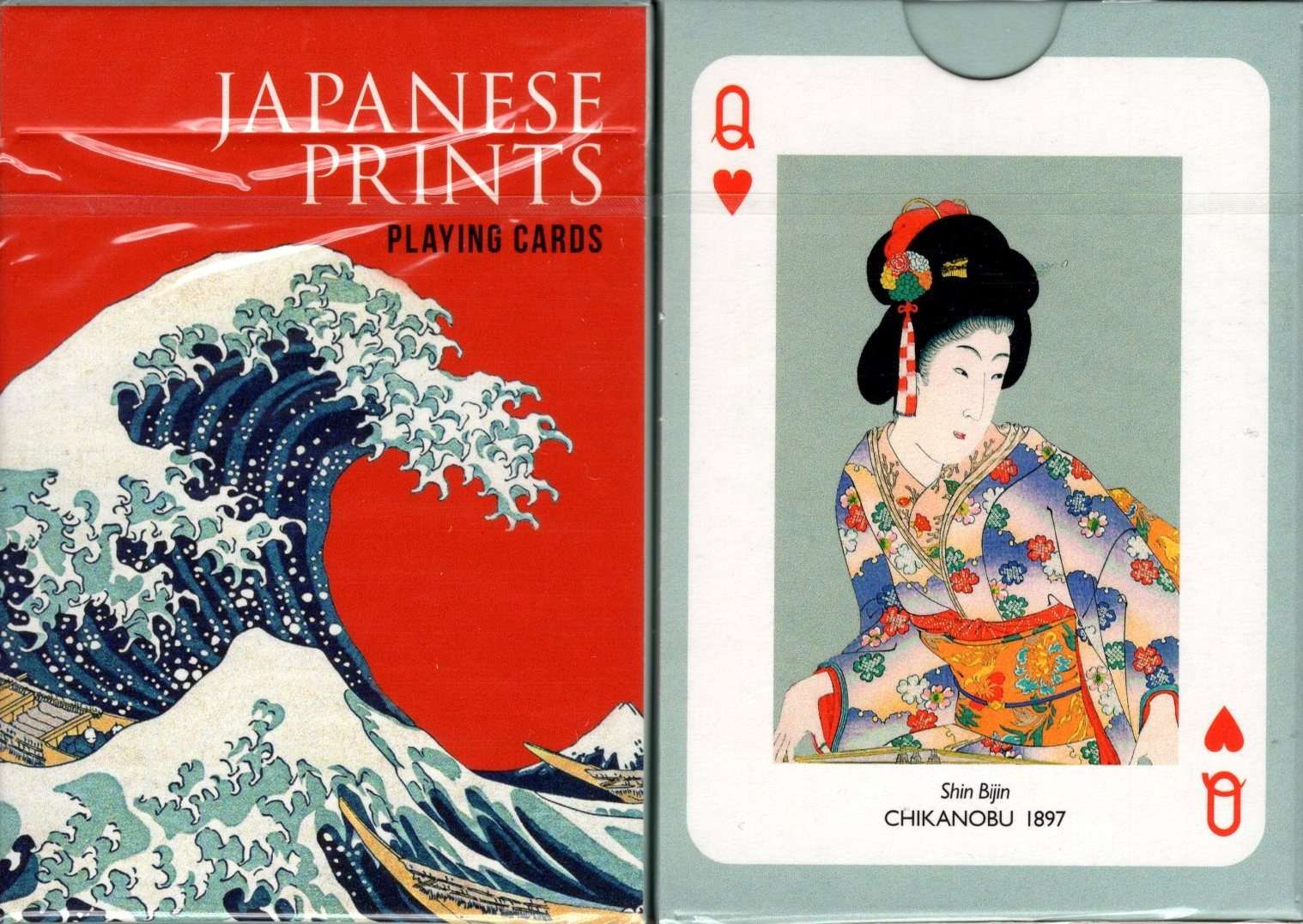 Japanese Prints Playing Cards by Piatnik - Masterpieces in Your Hand