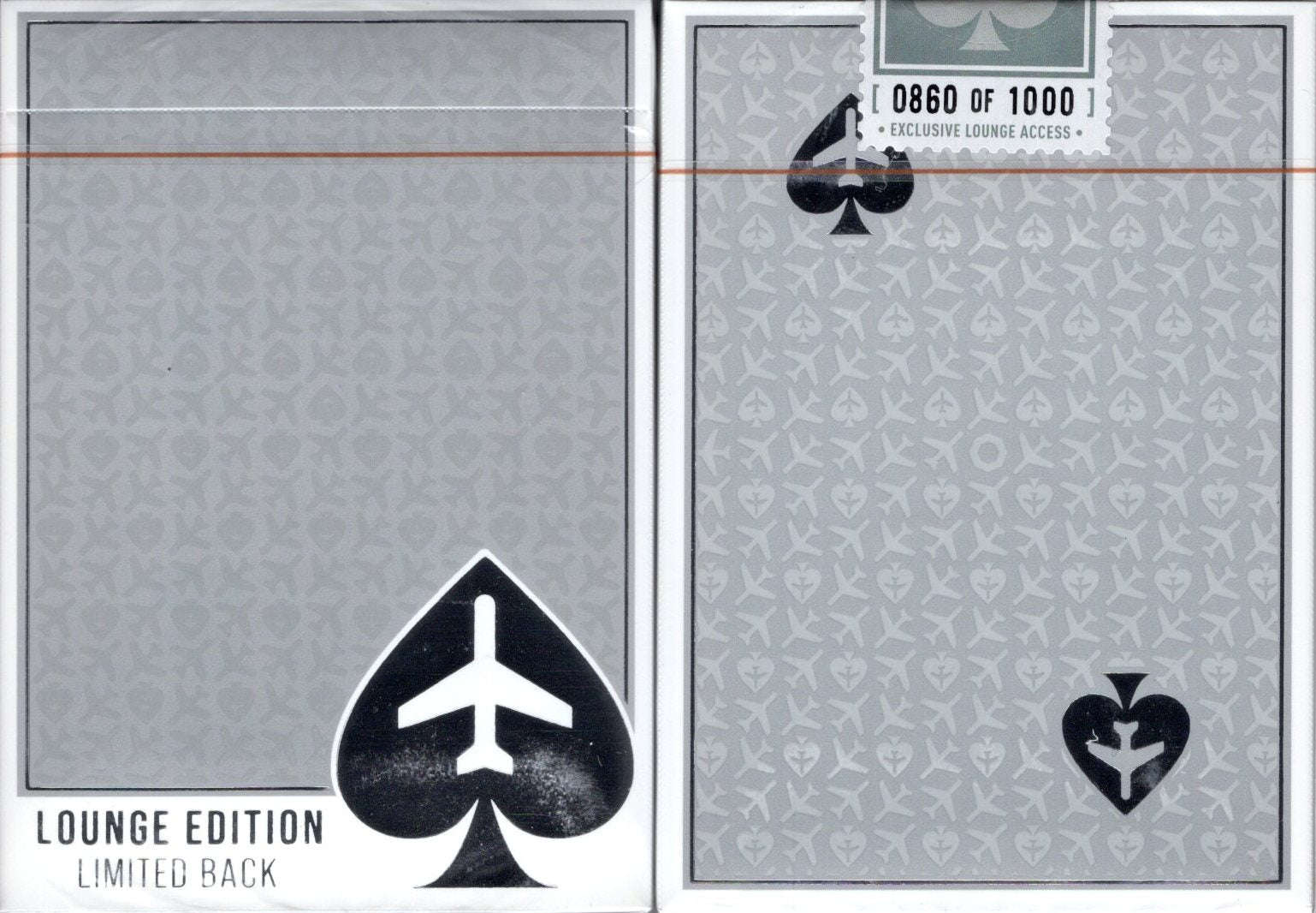 Jetsetter Limited Jetway Silver Playing Cards EPCC