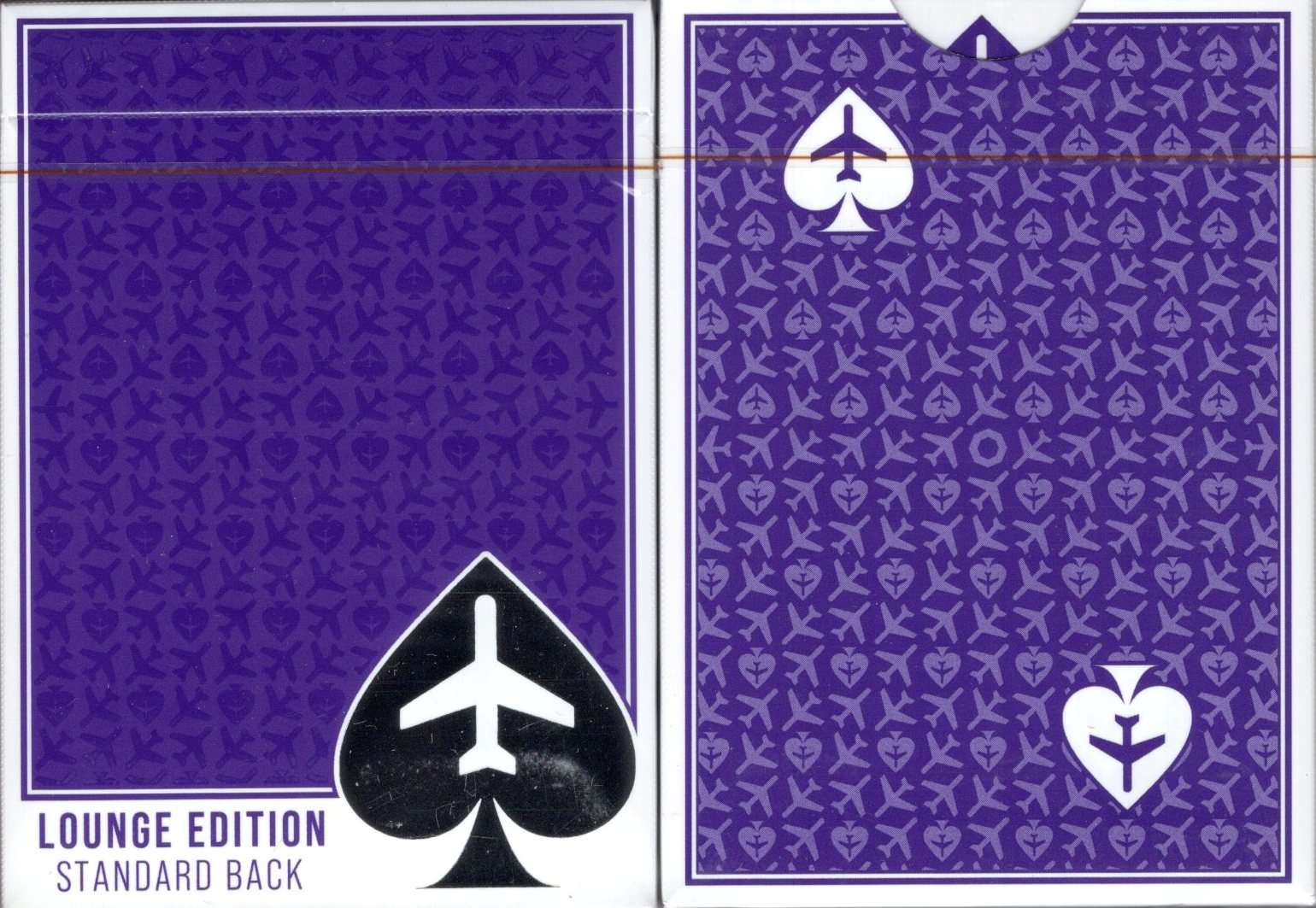 Jetsetter Lounge Purple Playing Cards EPCC