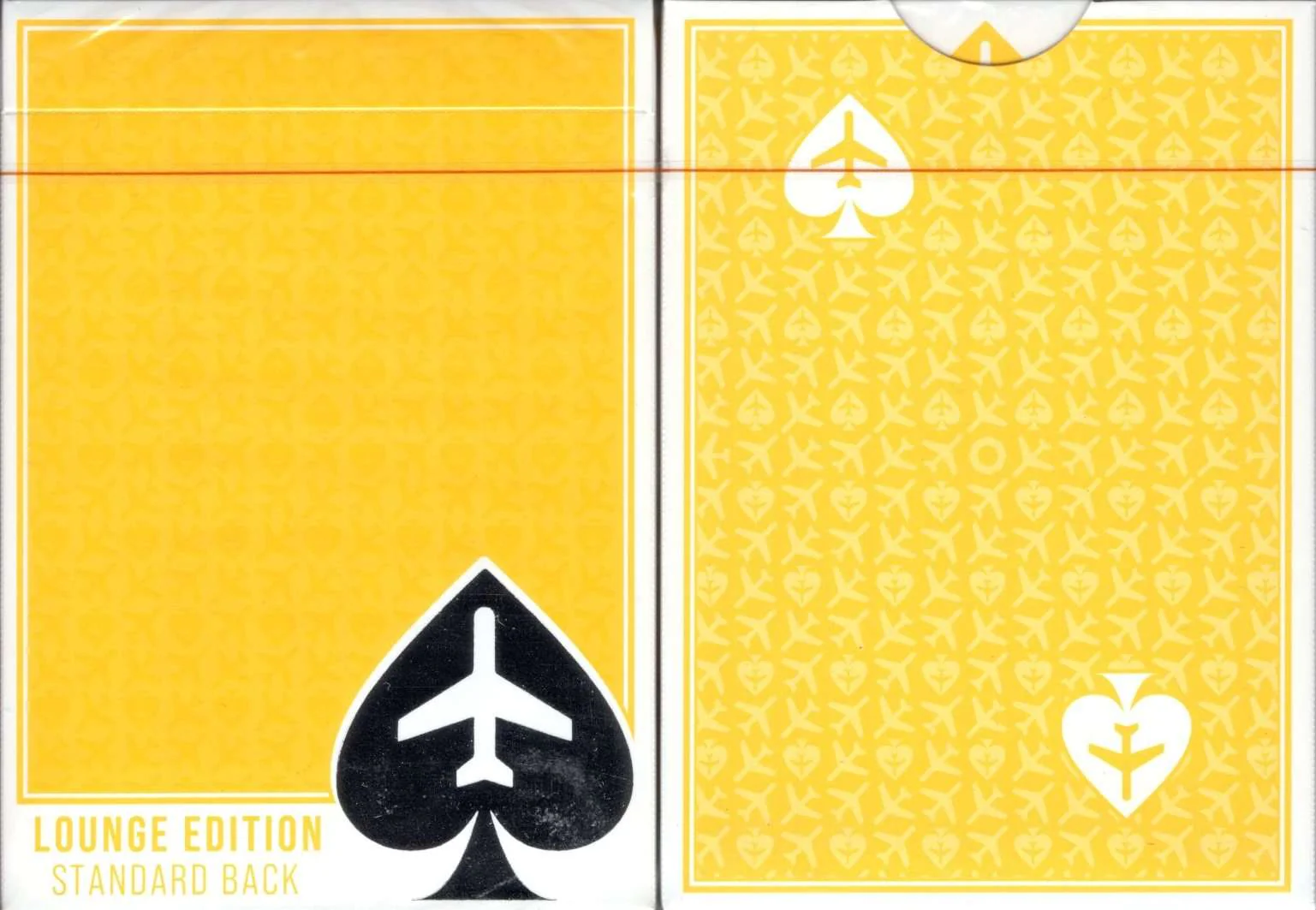 Jetsetter Lounge Yellow Playing Cards EPCC