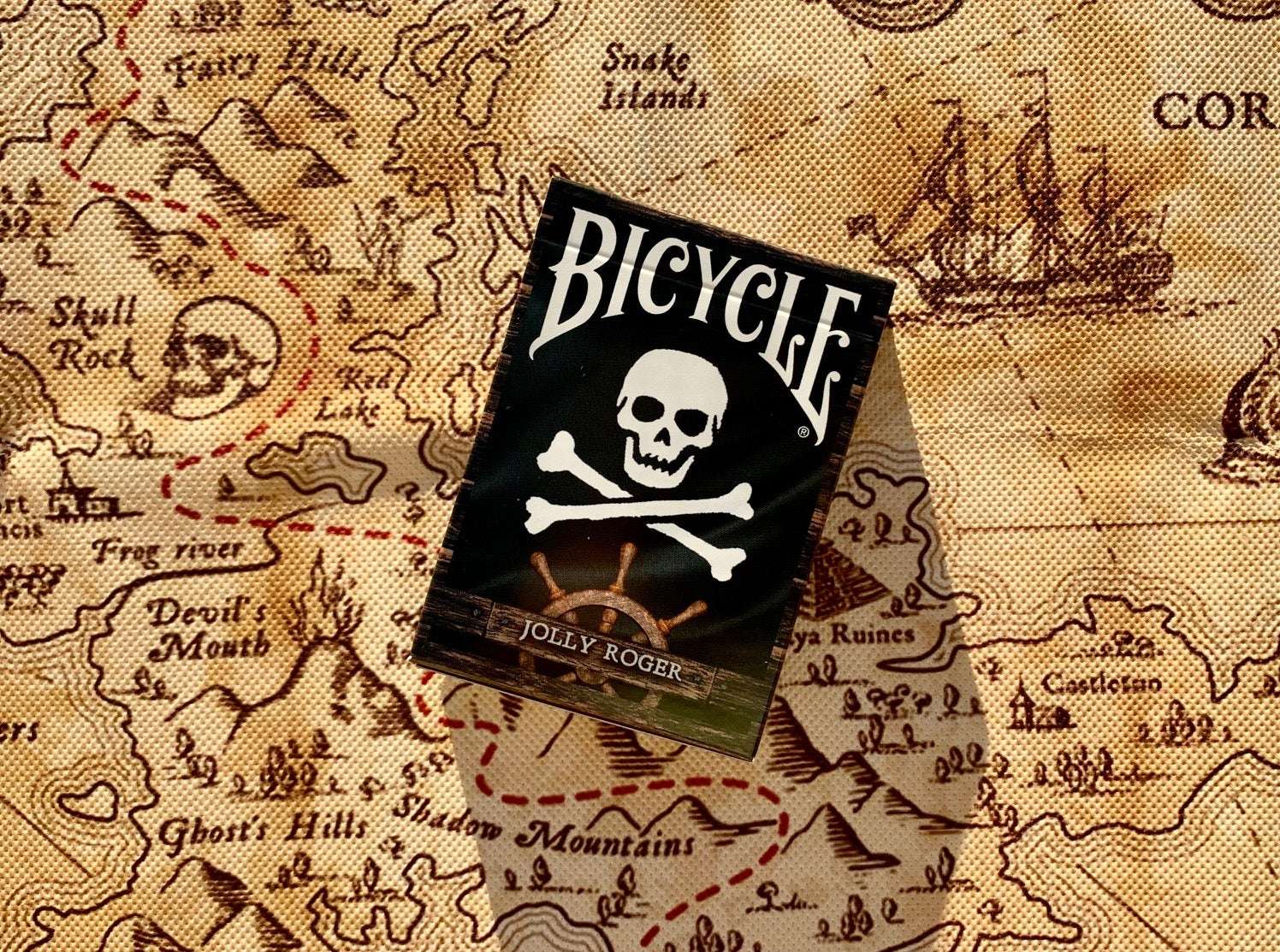 Jolly Roger Bicycle Playing Cards - Tales of Pirate Legends