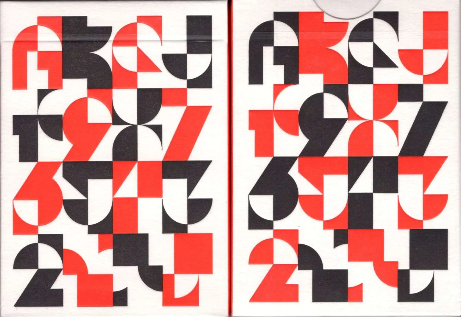 Just Type v1 Playing Cards USPCC