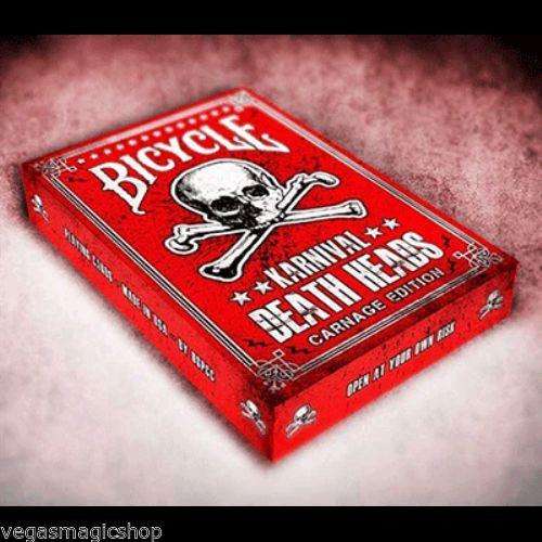 Karnival Death Heads Carnage Edition Bicycle Playing Cards Deck