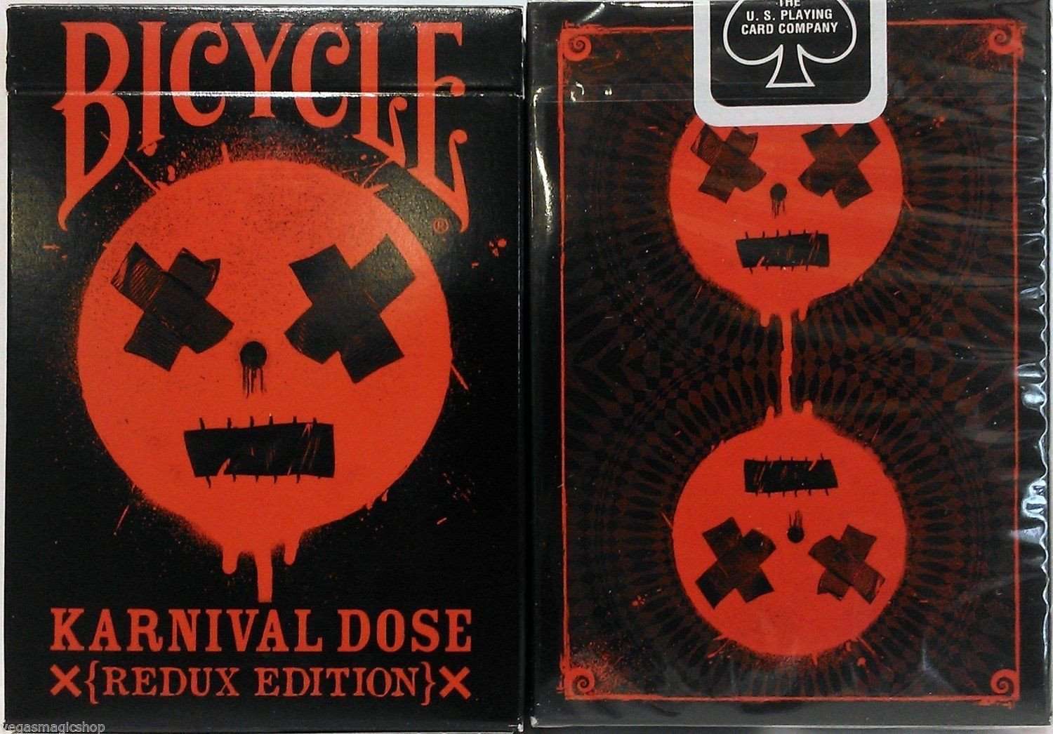 Karnival Dose Redux Red Bicycle Playing Cards Deck