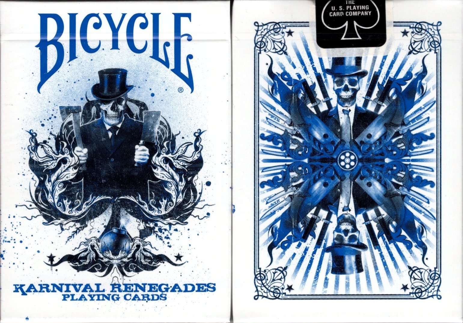 Karnival Renegades Blue Bicycle Playing Cards