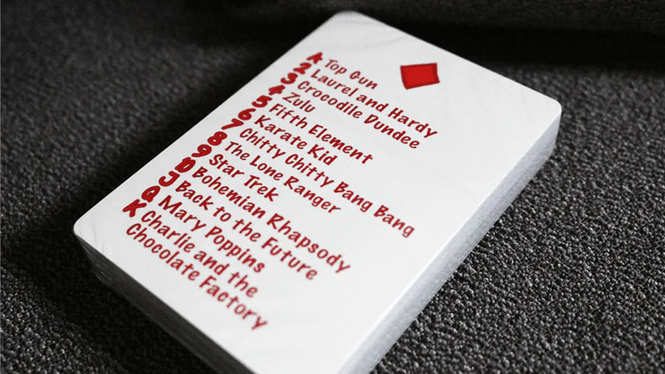 53 Films Movie Playing Cards Cartamundi