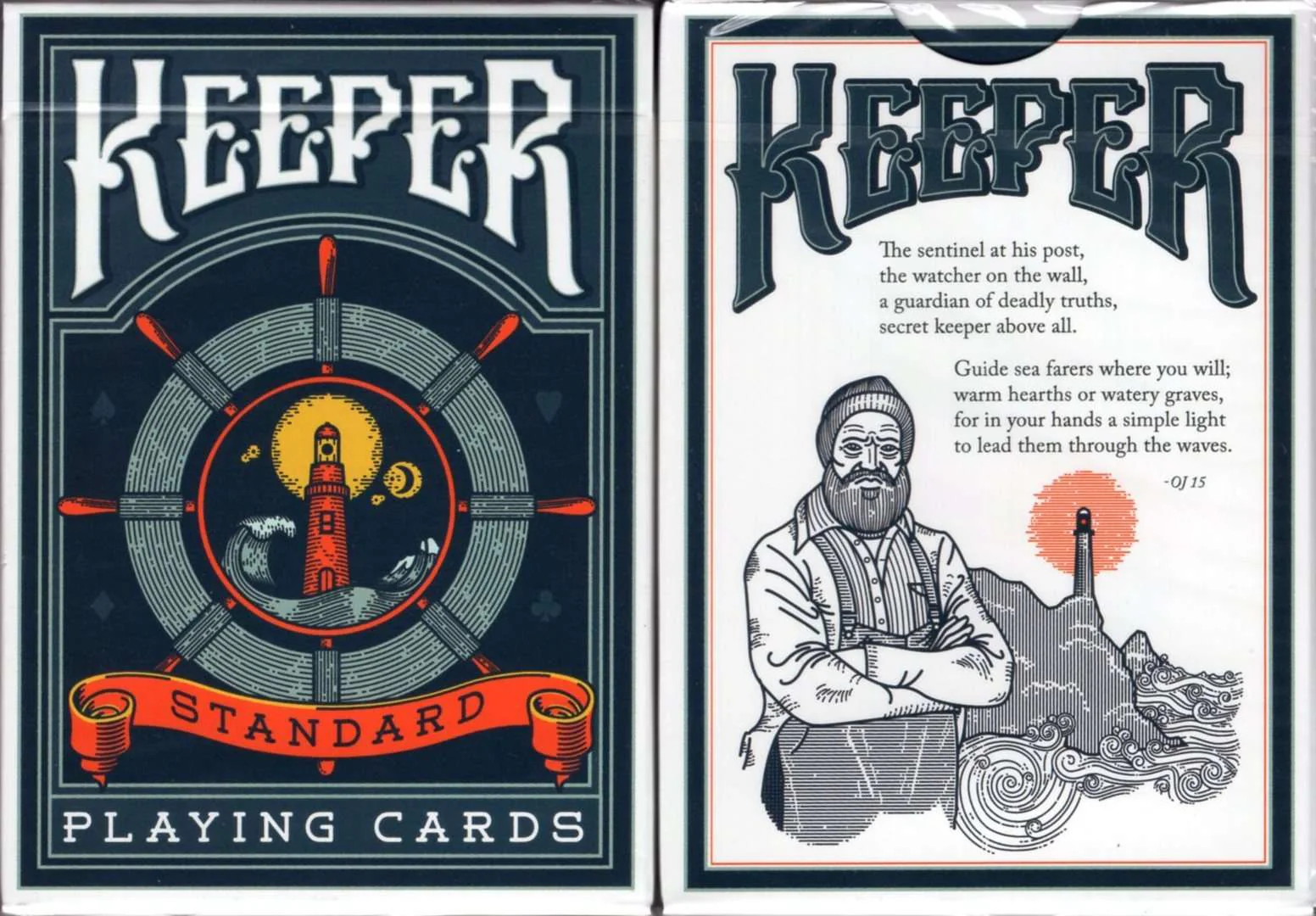 Keeper Blue Playing Cards USPCC
