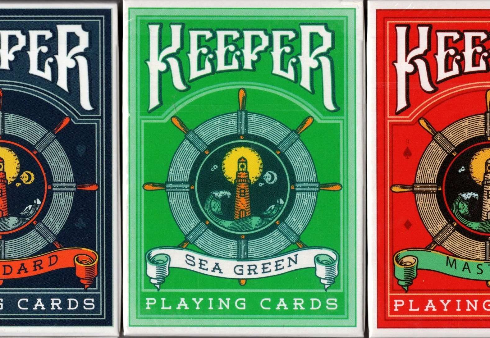 Keeper Playing Cards 3 Deck Set