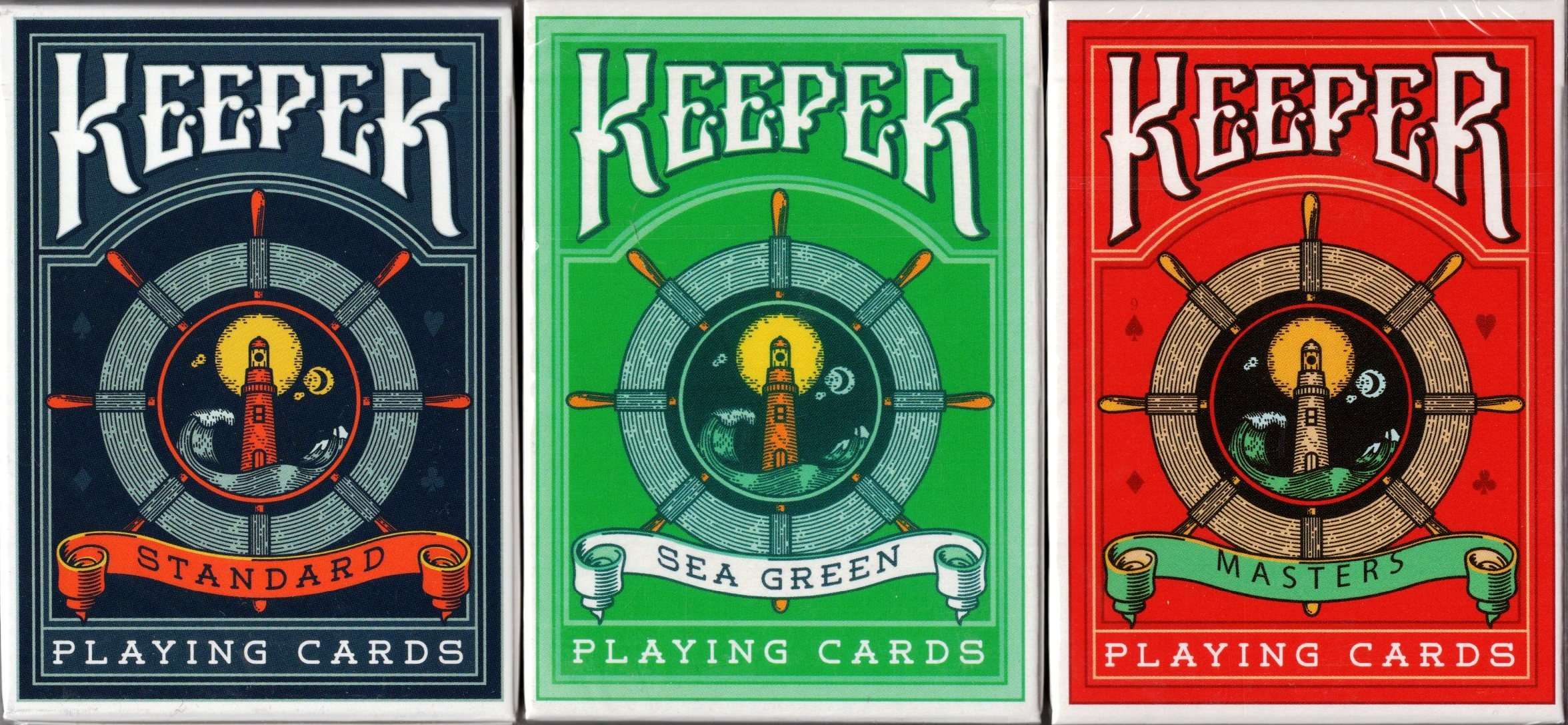 Keeper Playing Cards 3 Deck Set