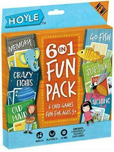 6 Pack Kids Card Games