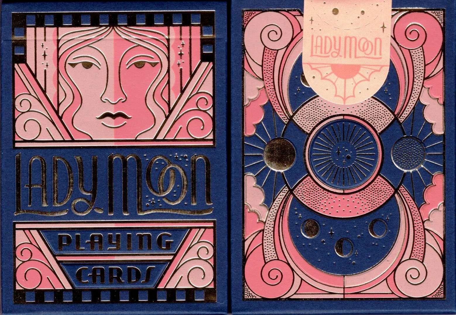 Lady Moon Playing Cards USPCC
