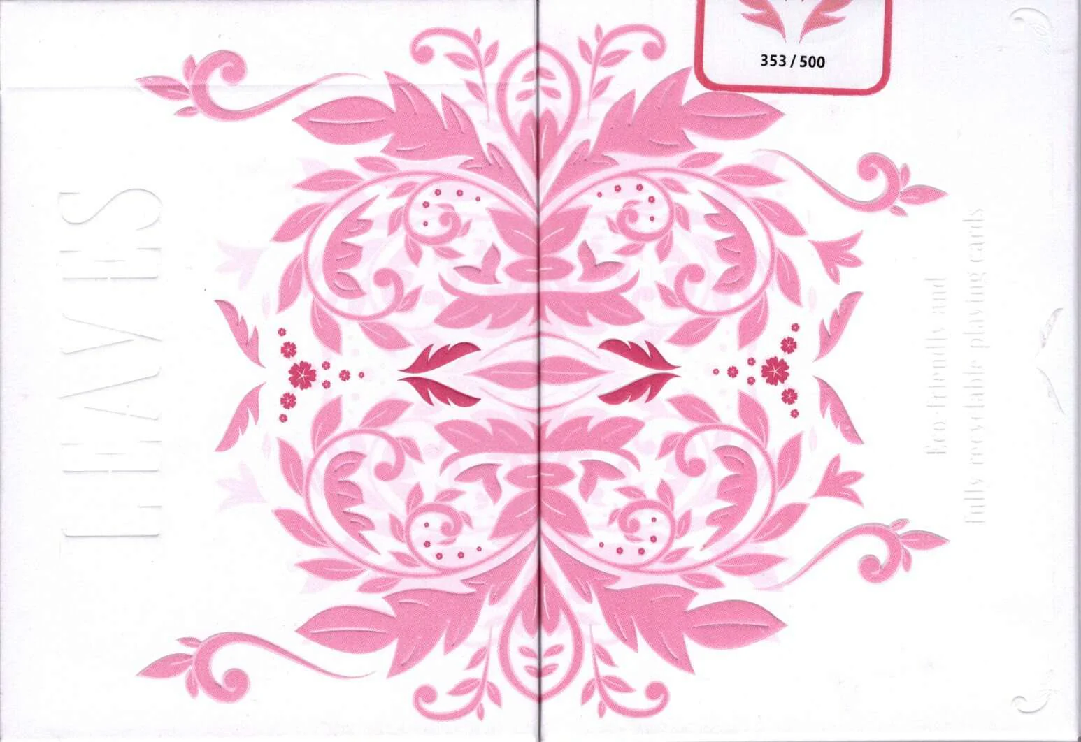 Leaves Summer Collector's White Playing Cards WJPC