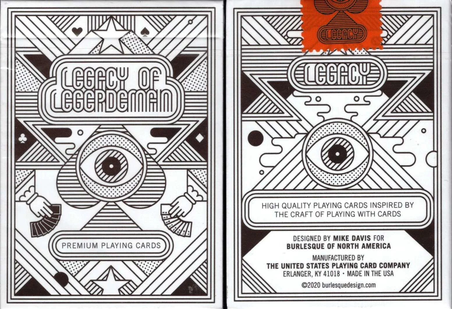 Legacy Of Legerdemain Playing Cards USPCC
