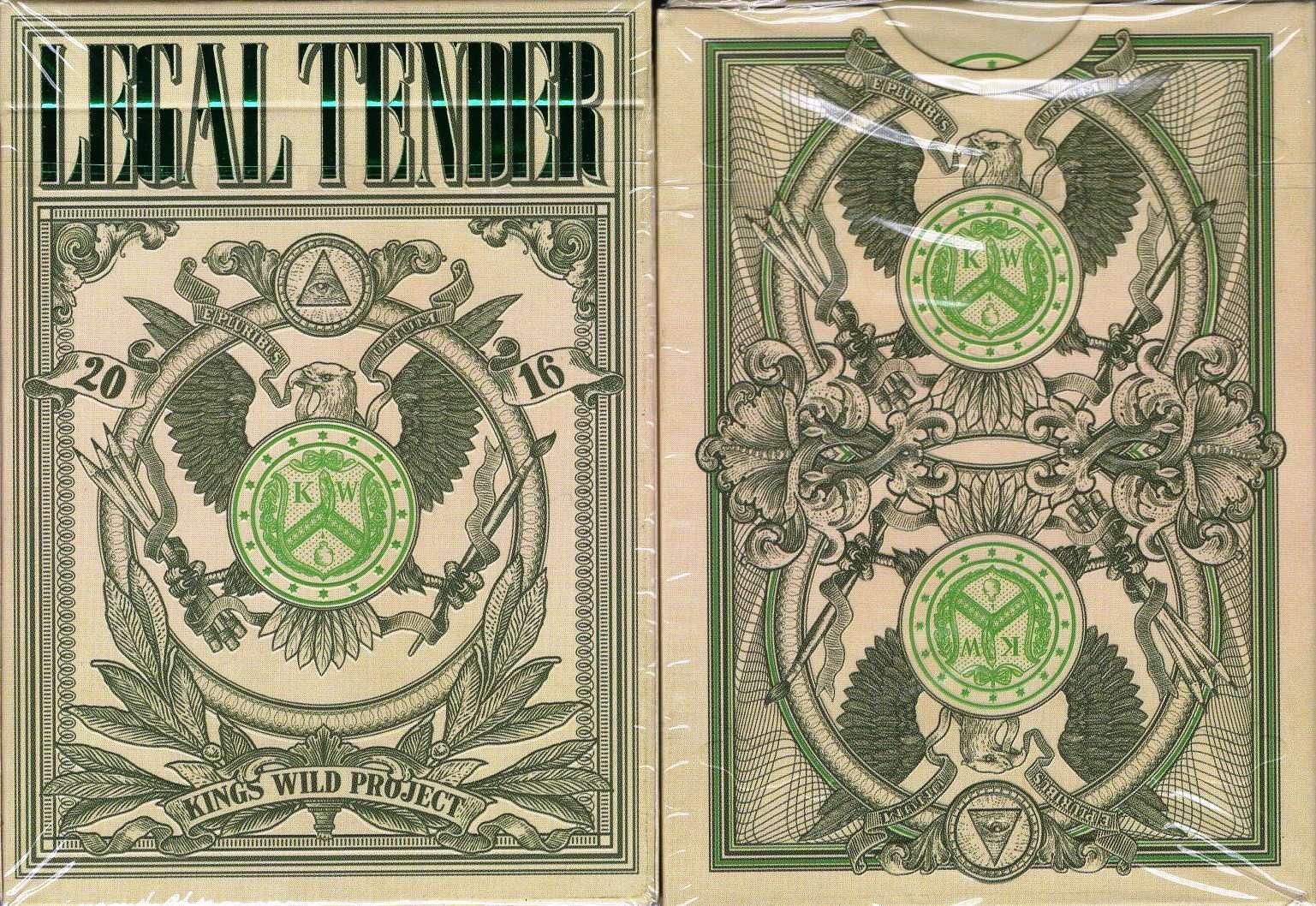 Legal Tender USA Playing Cards EPCC