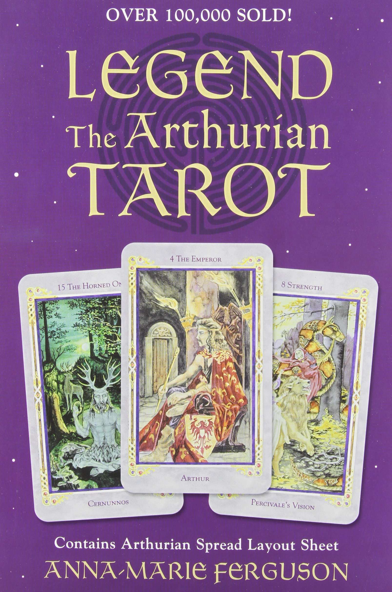 Legend: The Arthurian Tarot Kit - 78 Card Deck & 276 Page Book
