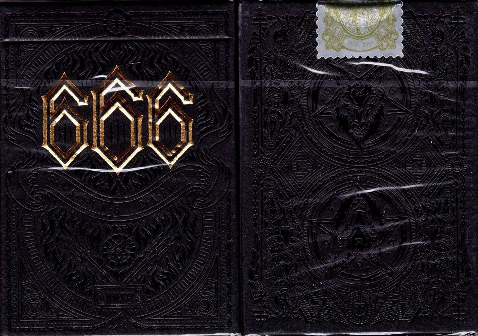 666 Greedy Gold Playing Cards Cartamundi