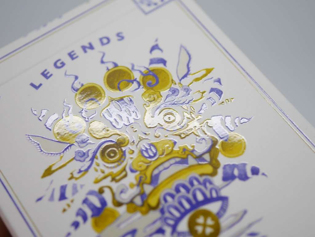 Legends Porcelain Chinese Zodiac Playing Cards LPCC