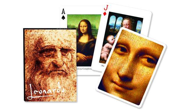 Leonardo Da Vinci Playing Cards Piatnik