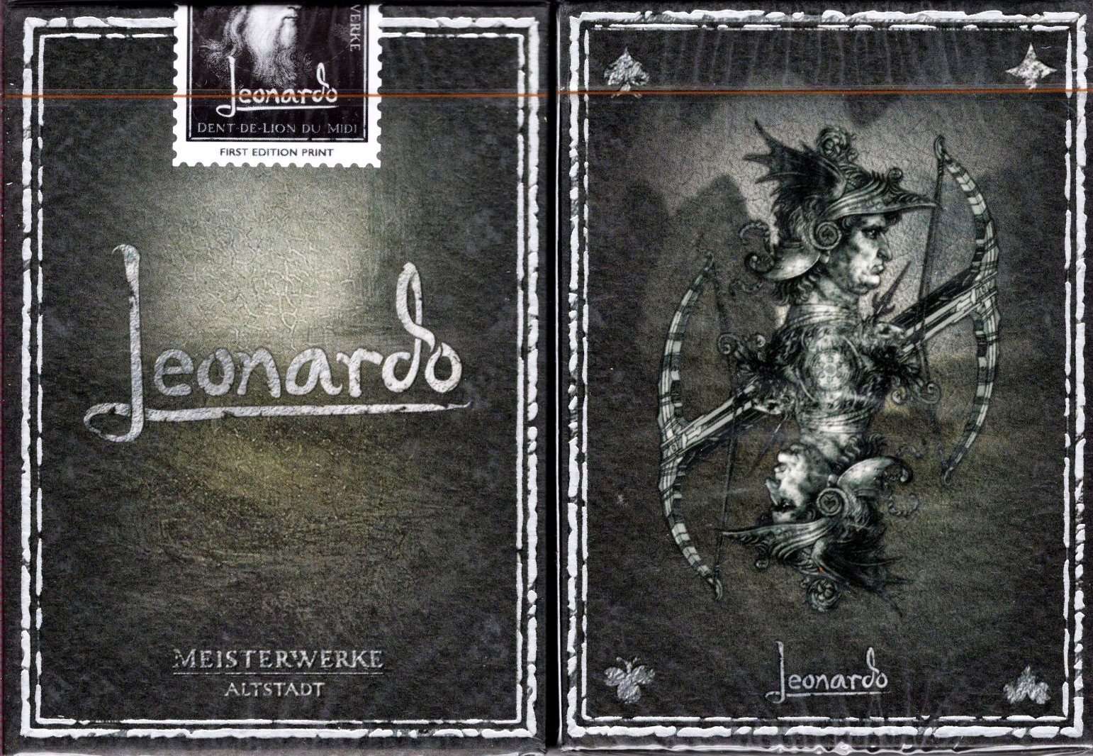 Leonardo Silver v1 Playing Cards LPCC