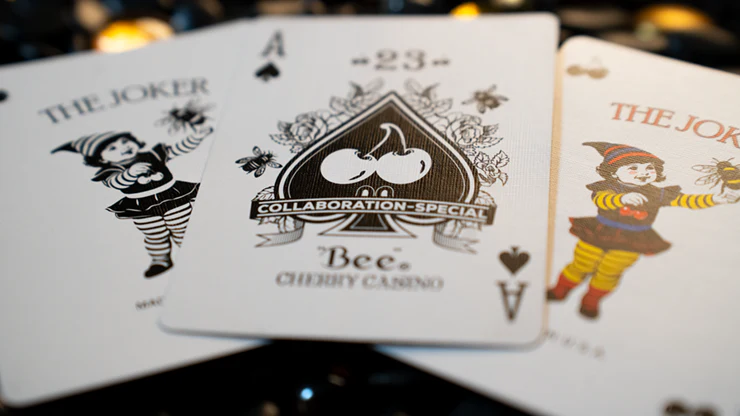 Limited Bee X Cherry Casino Red â A Historic Collaboration in Playing Card Design