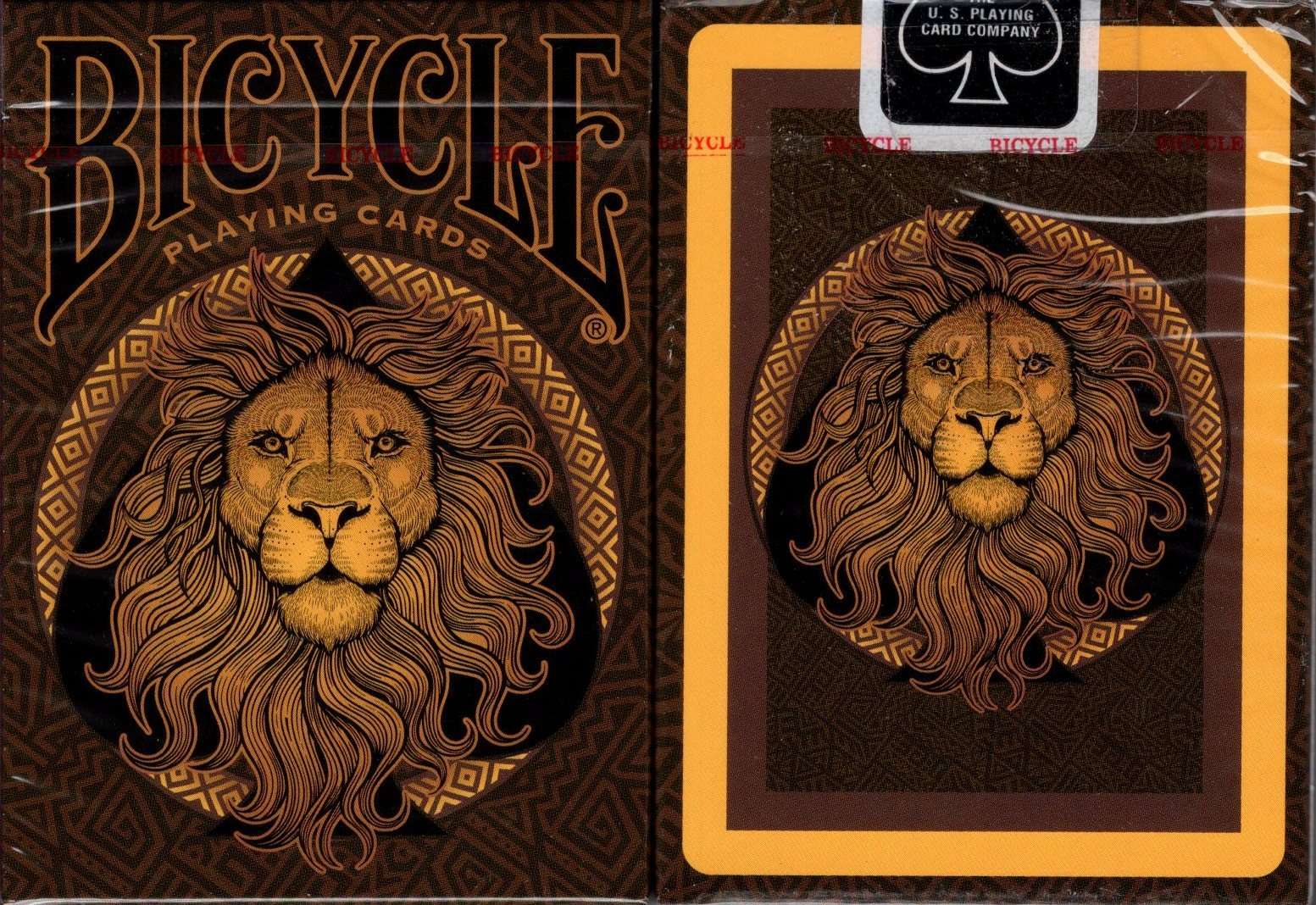 Lion Bicycle Playing Cards